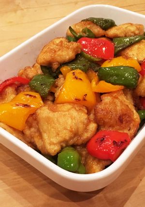 鶏胸柔らか甘酢あえ-レシピのメイン写真