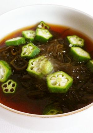 がごめ昆布とオクラのねばねば和え-レシピのメイン写真