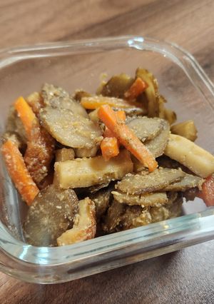 ごまみそごぼう-レシピのメイン写真