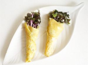 レッドキャベツスプラウトのブーケ-レシピのメイン写真