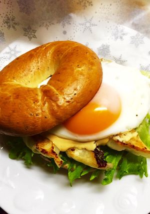 覚書♪♪休日ランチに☆まさかの餃子サンド-レシピのメイン写真