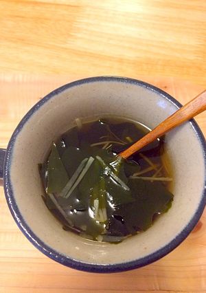 Ⓙすぐ出来！わかめと生姜のスープ-レシピのメイン写真