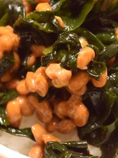 納豆ワカメごはん-レシピのメイン写真