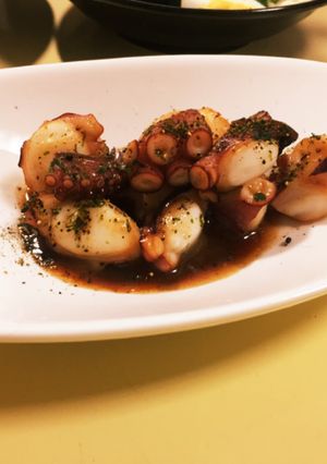 お酒に合う♪タコの甘辛煮-レシピのメイン写真