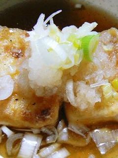 ヘルシーでカリッ☆揚げだし豆腐-レシピのメイン写真