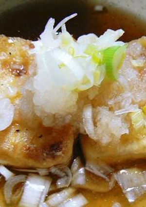 ヘルシーでカリッ☆揚げだし豆腐-レシピのメイン写真