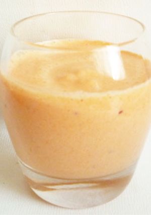 にんじんとりんごの豆乳スムージー-レシピのメイン写真