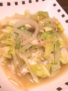 白菜とツナのとろみ卵-レシピのメイン写真