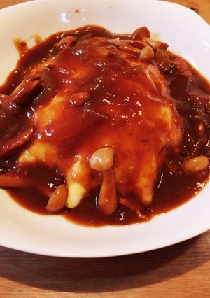 簡単♪オムデミライス風-レシピのメイン写真