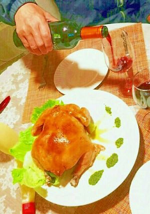 簡単旨さ爆発野菜具沢山ジューC丸鶏チキン-レシピのメイン写真