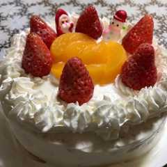 簡単！クリスマスケーキ-レシピのメイン写真