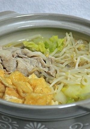 初めての♪肉好き男子向”おひとりさま鍋”-レシピのメイン写真