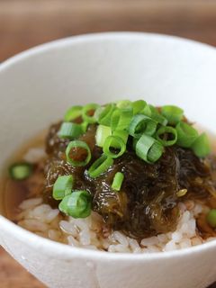 【便秘解消】もずく茶漬け★感動の美味さ-レシピのメイン写真