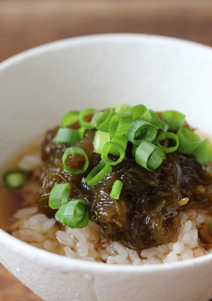 【便秘解消】もずく茶漬け★感動の美味さ-レシピのメイン写真