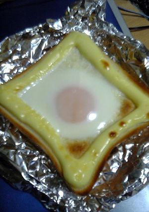 簡単♪ワンディッシュトースト！-レシピのメイン写真