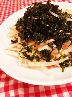 大根のわさび梅肉サラダ-レシピのメイン写真