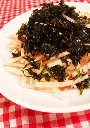 大根のわさび梅肉サラダ-レシピのメイン写真