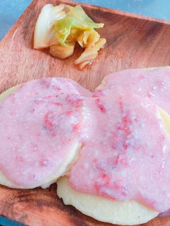 パンケーキに!ヘルシーヨーグルトソース-レシピのメイン写真