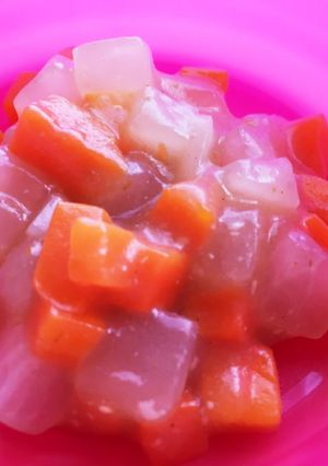 離乳食後期 大根と人参のみそ煮-レシピのメイン写真
