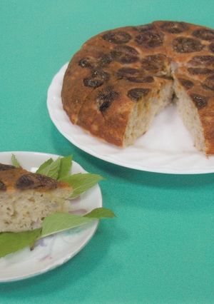 ホットケーキ粉deバナナ炊飯ケーキ-レシピのメイン写真