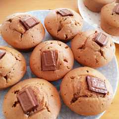 รูปของ 簡単☆ふわふわしっとり薄味チョコマフィン