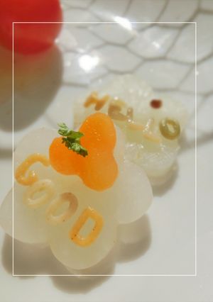 アルファベットパスタでメッセージ♡　Ⅱ-レシピのメイン写真