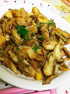 鶏軟骨と舞茸の塩麹炒め-レシピのメイン写真