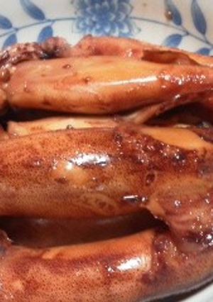 やりいかの煮付け-レシピのメイン写真