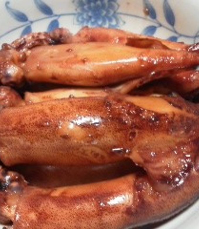 やりいかの煮付け-レシピのメイン写真