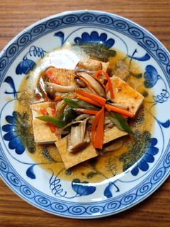 ヨウサマの減塩厚揚げの野菜あんかけ-レシピのメイン写真