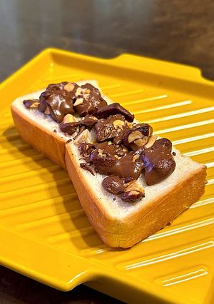 簡単！ピーナッツチョコ🥜パン-レシピのメイン写真