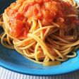 トマトとしめじのパスタ