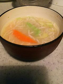 ダイエットにも切り干し大根のベジ味噌汁。-レシピのメイン写真