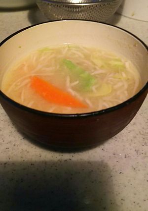 ダイエットにも切り干し大根のベジ味噌汁。-レシピのメイン写真
