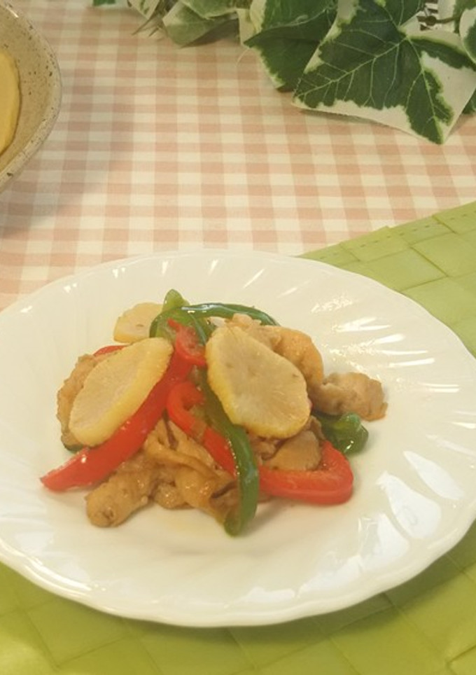 たくあんと豚肉のオイスターソース炒め-レシピのメイン写真