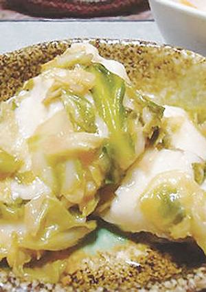 意外な出会いが美味となる、キャベツ餅-レシピのメイン写真