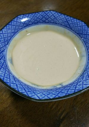 適当！マヨとソースで餃子のたれ-レシピのメイン写真