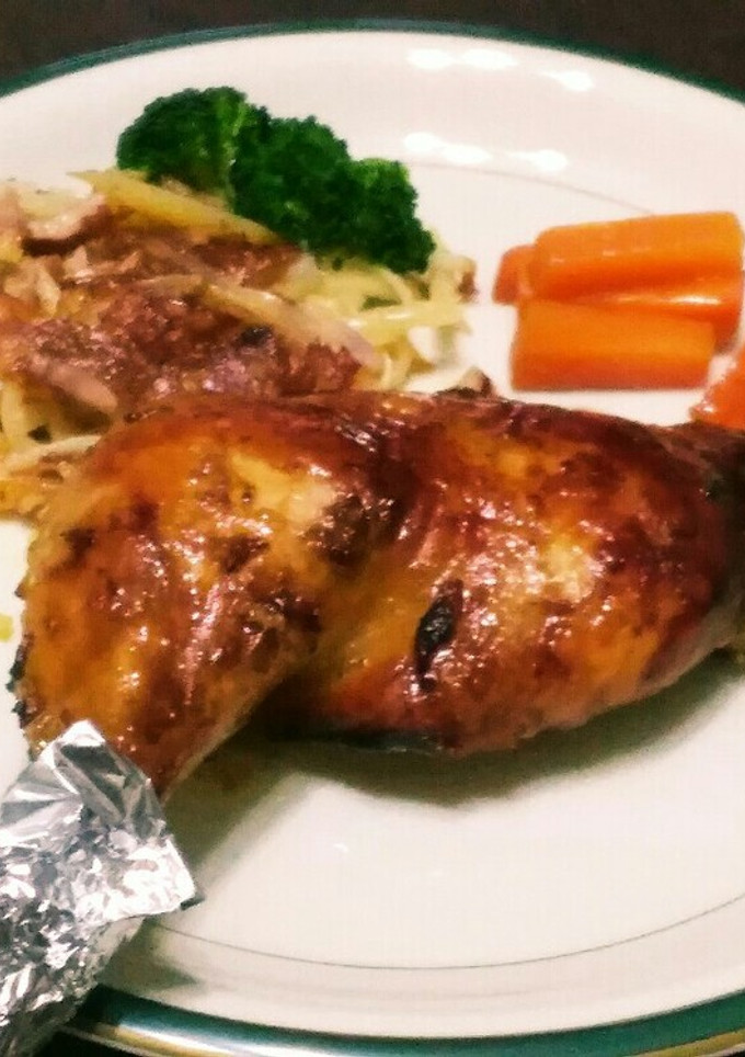 骨付きモモ肉のしょうが焼き-レシピのメイン写真