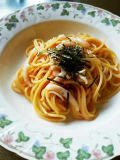 ランチにも♪簡単!イカと明太子のパスタ-レシピのメイン写真