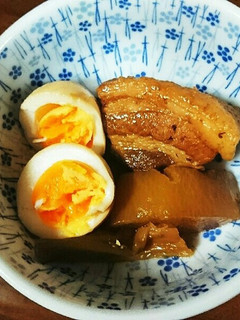 圧力鍋(活力鍋)で簡単ヘルシー豚の角煮-レシピのメイン写真