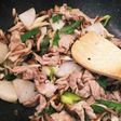 豚肉と大根のぱぱっと炒め
