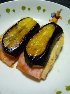 なすとベーコンチーズ焼き!(^^)!-レシピのメイン写真