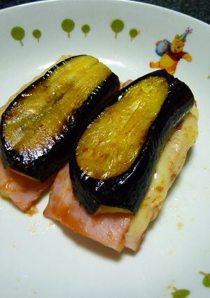 なすとベーコンチーズ焼き!(^^)!-レシピのメイン写真
