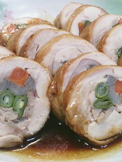 ☆話題入り感謝☆ 鶏もも肉の八幡巻き-レシピのメイン写真