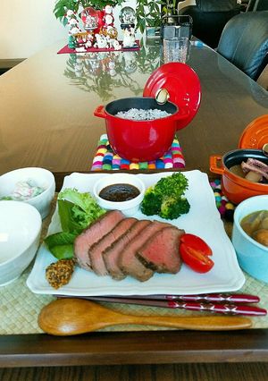 ストウブでローストビーフ-レシピのメイン写真