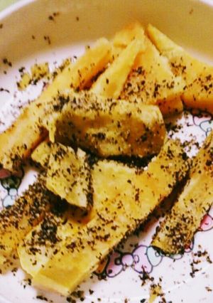 簡単離乳食☆後期～大学芋風おやつ-レシピのメイン写真