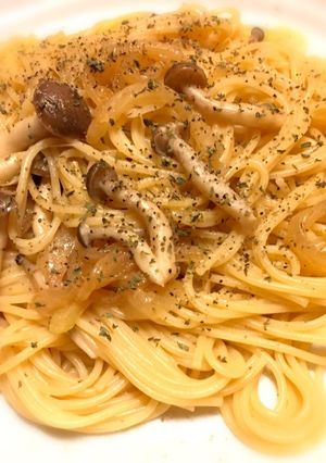 簡単★しめじの醤油マヨネーズパスタ！-レシピのメイン写真