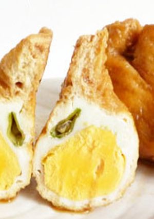 玉子の巾着煮-レシピのメイン写真