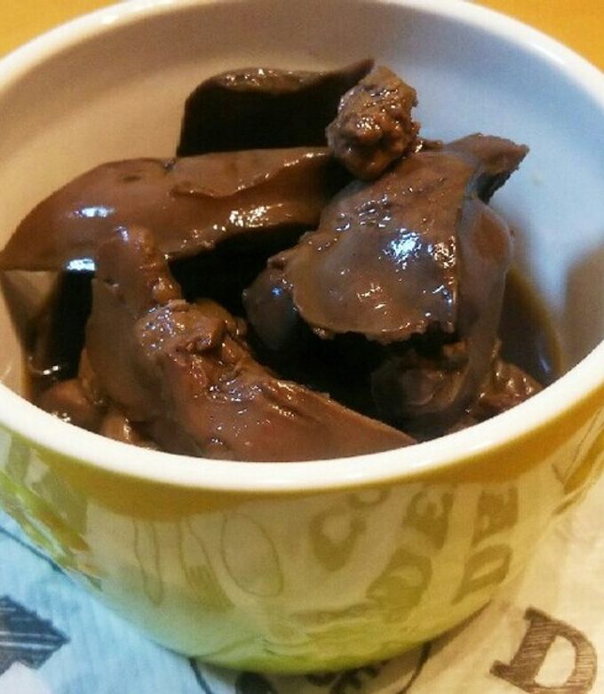 貧血予防にも!鶏レバーの赤ワイン煮-レシピのメイン写真