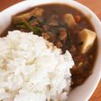 里芋とほうれん草の冬野菜カレー
